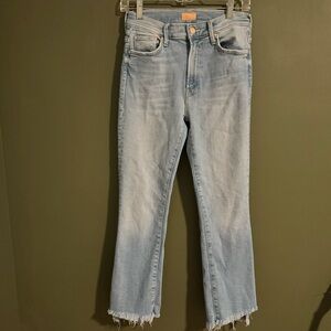 Mother | The Insider Crop Step Fray in Limited Edition